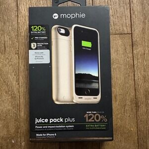 Mophie Juice Pack Plus‎ Power and Impact Isolation System for iPhone 6 Gold